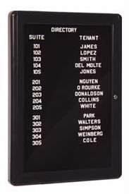 Lobby Directory
